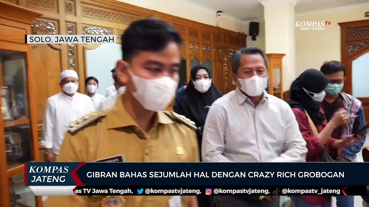 Gibran Bahas Sejumlah Hal Dengan Crazy Rich Grobogan