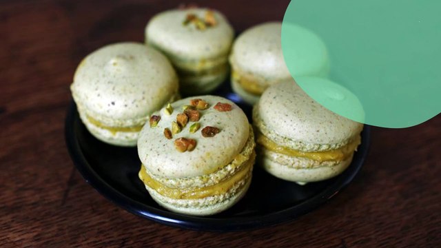 Macarons pistache