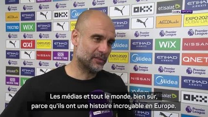 Man City - Guardiola : "Tout le monde supporte Liverpool dans ce pays"