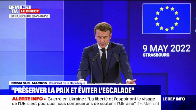 Emmanuel Macron: Nous lutterons contre l'impunité des crimes inqualifiables commis par la Russie en Ukraine