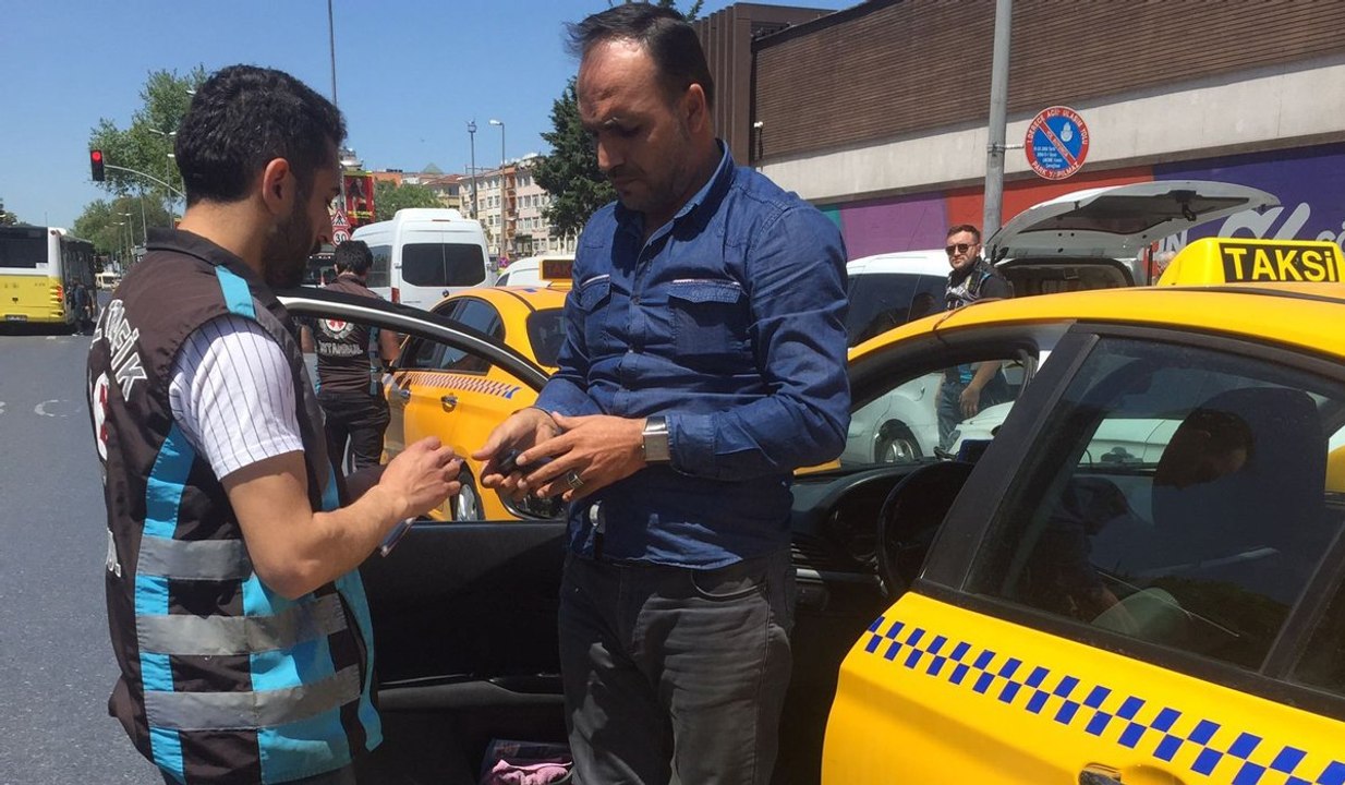 İstanbul’da kurallara uymayan taksicilere ceza yağdı