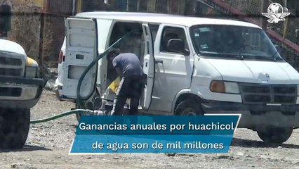 Sin freno, huachicoleo de agua en Ecatepec