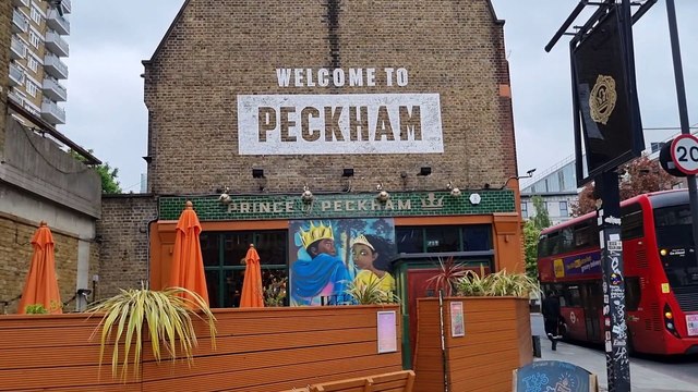 Peckham mural for BMX Olympic medallist Kye Whyte