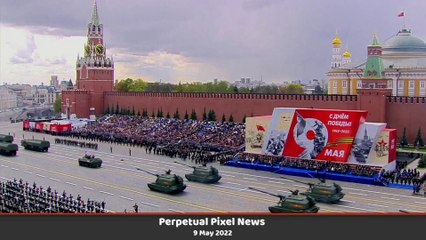 PPN World News - 9 May 2022 • Ukraine school bombed • Russia's Victory Day • Patron the dog's medal