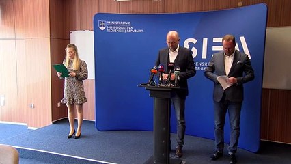 Národný projekt Zelená domácnostiam - TK min. hospodárstva SR R. Sulíka a GR SIEA Petra Blaškovitša