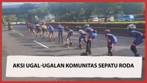 Rombongan Sepatu Roda Ugal-ugalan di Jalan: Arogan dan Besok Dipanggil Polisi