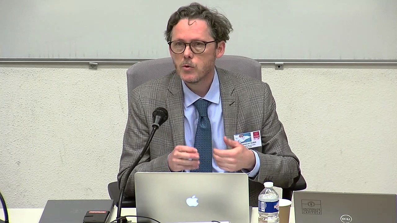 "La décentralisation et les hommes, la fonction publique territoriale", Emmanuel Aubin, Professeur de droit public, Université de Tours_@IDETCOM_40ans_décentralisation_9_E_Aubin