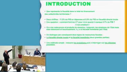 "Faut-il une réforme fiscale ?", Etienne Douat, Professeur de droit public, Université de Montpellier, Président de la Société Française de Finances Publiques_@IDETCOM_40ans_décentralisation_12_E_Douat