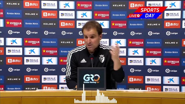 Conferencia de prensa Jagoba | RCD Espanyol de Barcelona 1 vs 1 CA Osasuna | LaLiga