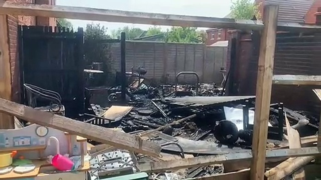 Havant carer praises firefighters and her daughter following a house fire at her home in Glenleigh Park