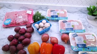 EASY BUDGET MONTHLY FREEZER MEAL PREP RECIPES COOK WITH ME LARGE FAMILY MEALS WHATS FOR DINNER