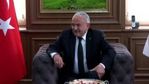 TBB Başkanı Sağkan, Büyükşehir Belediye Başkanı Güler'i ziyaret etti