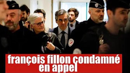 François Fillon condamné à quatre ans de prison ferme