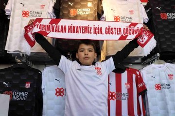 Afganistanlı Yiğido Sivas'ta yarı final maçı izleyecek