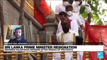 Sri Lankan prime minister resigns after weeks of protests