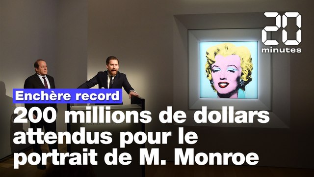 La Marilyn Monroe d'Andy Warhol pourrait atteindre des records : 200 millions de dollars attendus