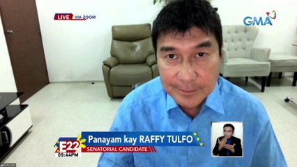 Panayam kay Raffy Tulfo | Eleksyon 2022