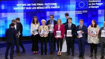 Leyen y Macron reivindican una Europa más fuerte y más unida en el Día de Europa