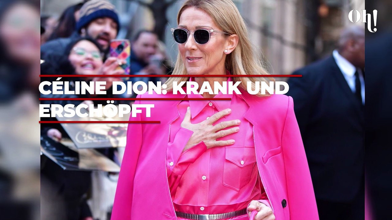 Céline Dion krank und erschöpft: Familienfoto lässt das Schlimmste über ihre Gesundheit befürchten