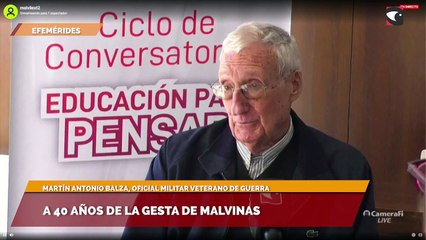 A 40 años de la gesta de Malvinas