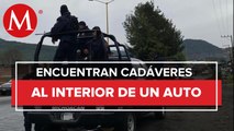 Fiscalía de Michoacán halla 6 cuerpos ejecutados dentro de un Vehículo