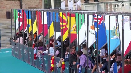 Ouverture officielle à Turin de l'Eurovision 2022, avec l'Ukraine en grande favorite