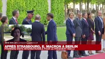 Emmanuel Macron à Berlin : première visite internationale depuis sa réélection