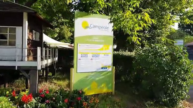 La France 2021.Camping du Lac de Sanguinet(Landes)