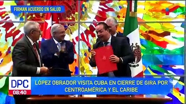 López Obrador visita Cuba en cierre de su gira por Centroamérica y el Caribe