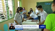 Mahigit 1,800 vote-counting machines, nagka-aberya | Saksi