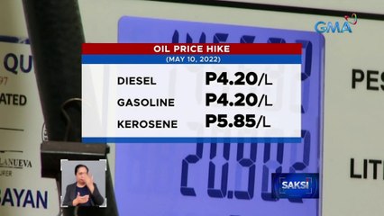 Big time oil price hike, muling ipinatupad | Saksi