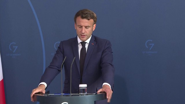 Emmanuel Macron veut accélérer l'agenda de sortie de la dépendance aux énergies fossiles russes