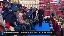 Putin preside el desfile por el Día de la Victoria