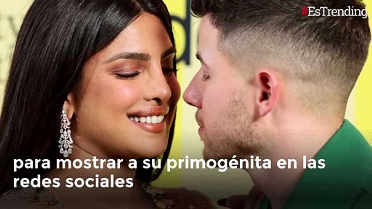 Priyanka Chopra y Nick Jonas mostraron por prim...