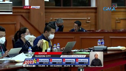 Update sa canvassing sa Maynila as of 2:40 am | Eleksyon 2022