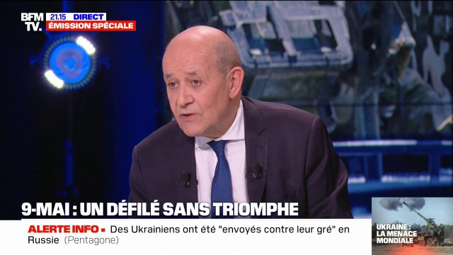 Jean-Yves Le Drian: Poutine a fait des erreurs stratégiques depuis le début de la guerre