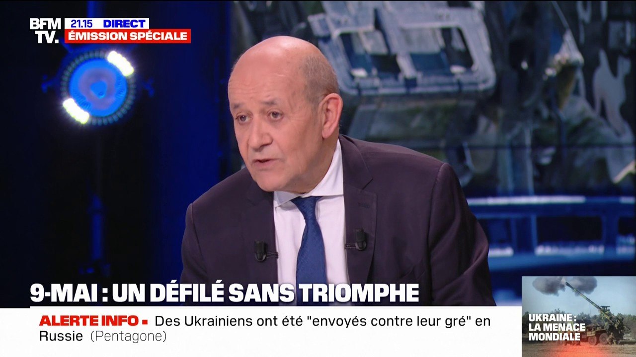 Jean-Yves Le Drian: "Poutine a fait des erreurs stratégiques depuis le début de la guerre"