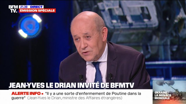 Remaniement: Jean-Yves Le Drian déclare être complètement mobilisé par [sa] tâche