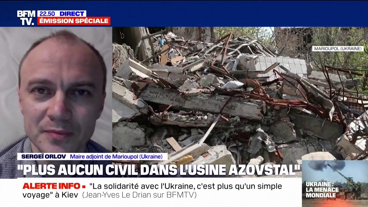 Marioupol: "La ville est détruite à 40% et endommagée à 90%", affirme le maire adjoint de la ville