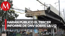 Gobierno de CdMx dará a conocer el tercer informe de DNV sobre L12 del Metro