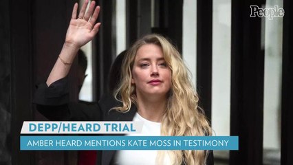 Télécharger la video: Amber Heard References 'Kate Moss and Stairs' as She Testifies About Johnny Depp and Sister's Fight