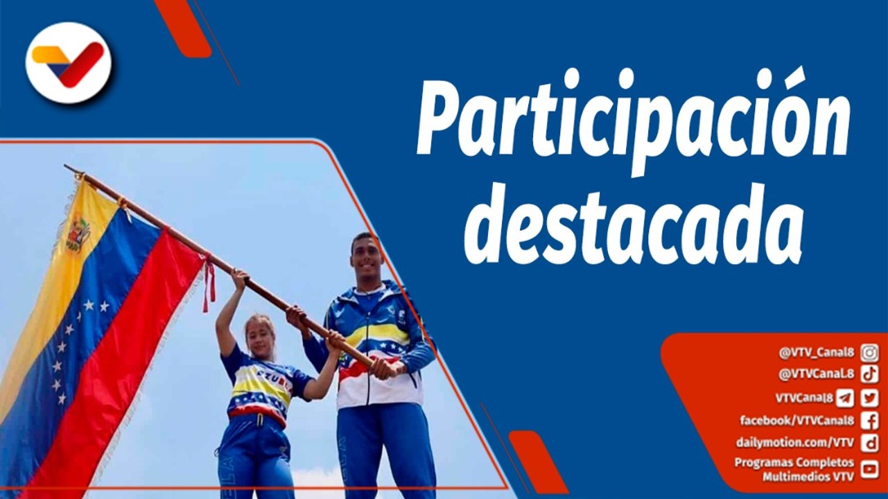 Deportes VTV | Venezuela logró 26 preseas doradas en los Juegos Suramericanos de la Juventud  Rosario 2022