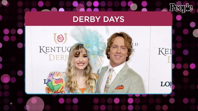Anna Nicole Smith's Daughter Dannielynn Birkhead, 15, Snaps Colorful Photo with Dad Larry at Kentucky Derby