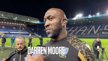 Darren Moore on Sheffield Wednesday's play-off exit