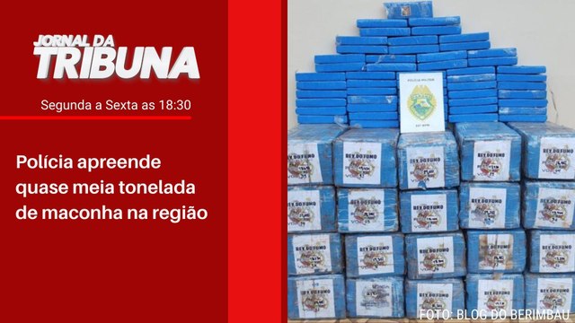 Polícia apreende quase meia tonelada de maconha na região