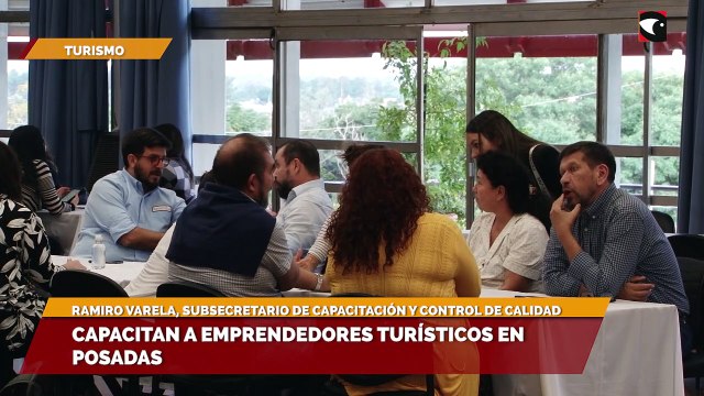 Capacitan a emprendedores turísticos en Posadas