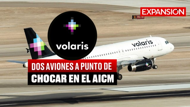 AVIONES de VOLARIS CASI CHOCAN en el AICM | ÚLTOMAS NOTICIAS