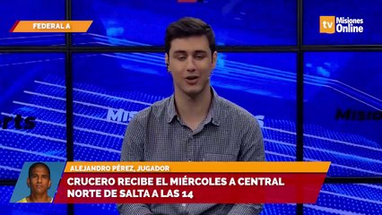 Crucero recibe el miércoles a Central norte de salta a las 14