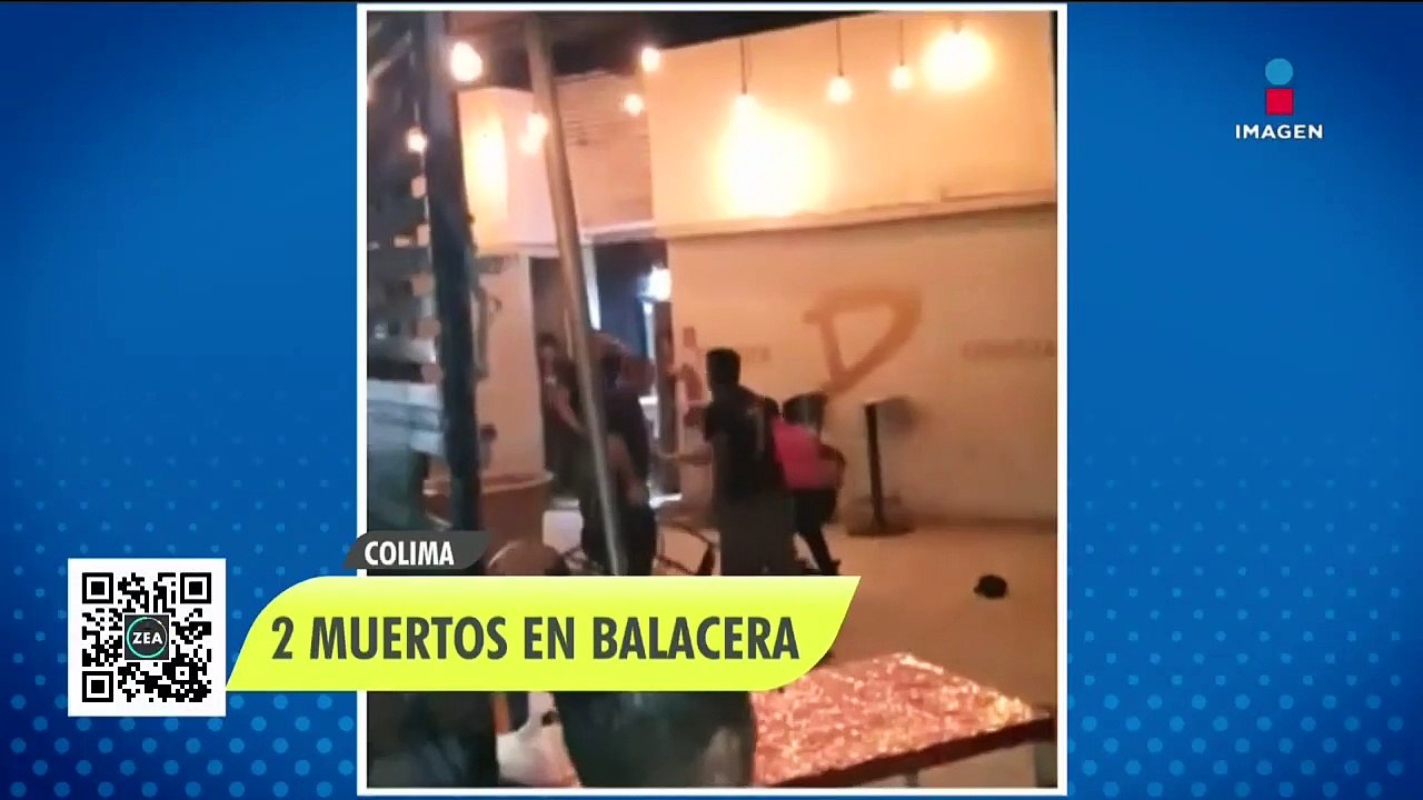 Balacera en Colima deja dos muertos