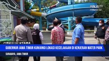 Gubernur Jatim, Menko PMK, Walikota Surabaya Jenguk Korban Waterpark